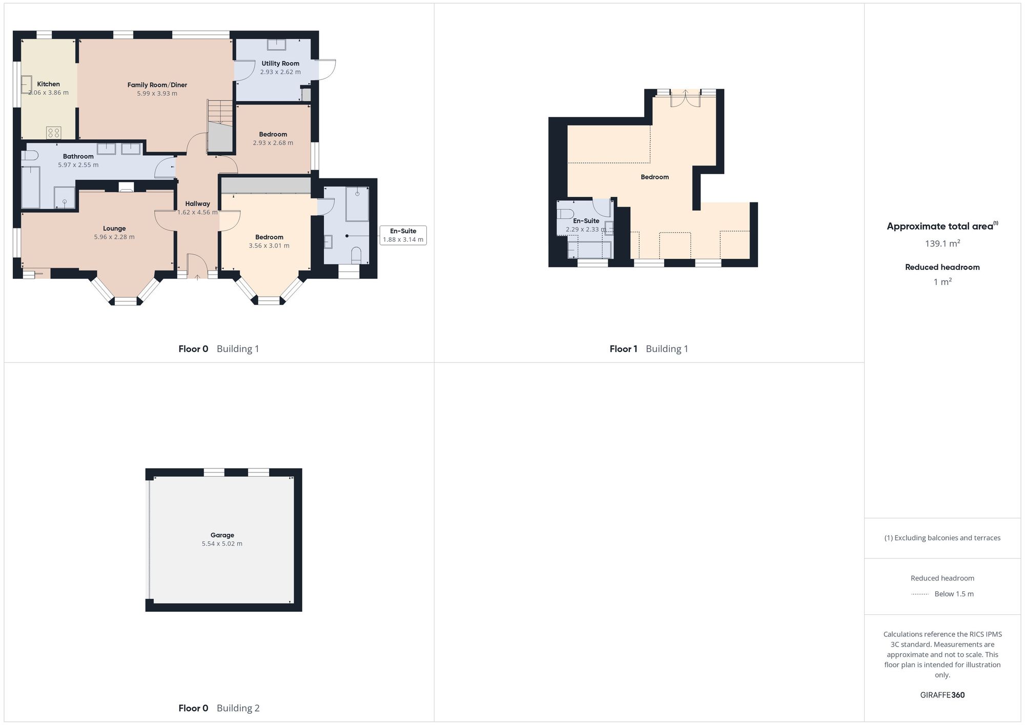 Larksbrae Smailes Lane, Rowlands Gill floorplan
