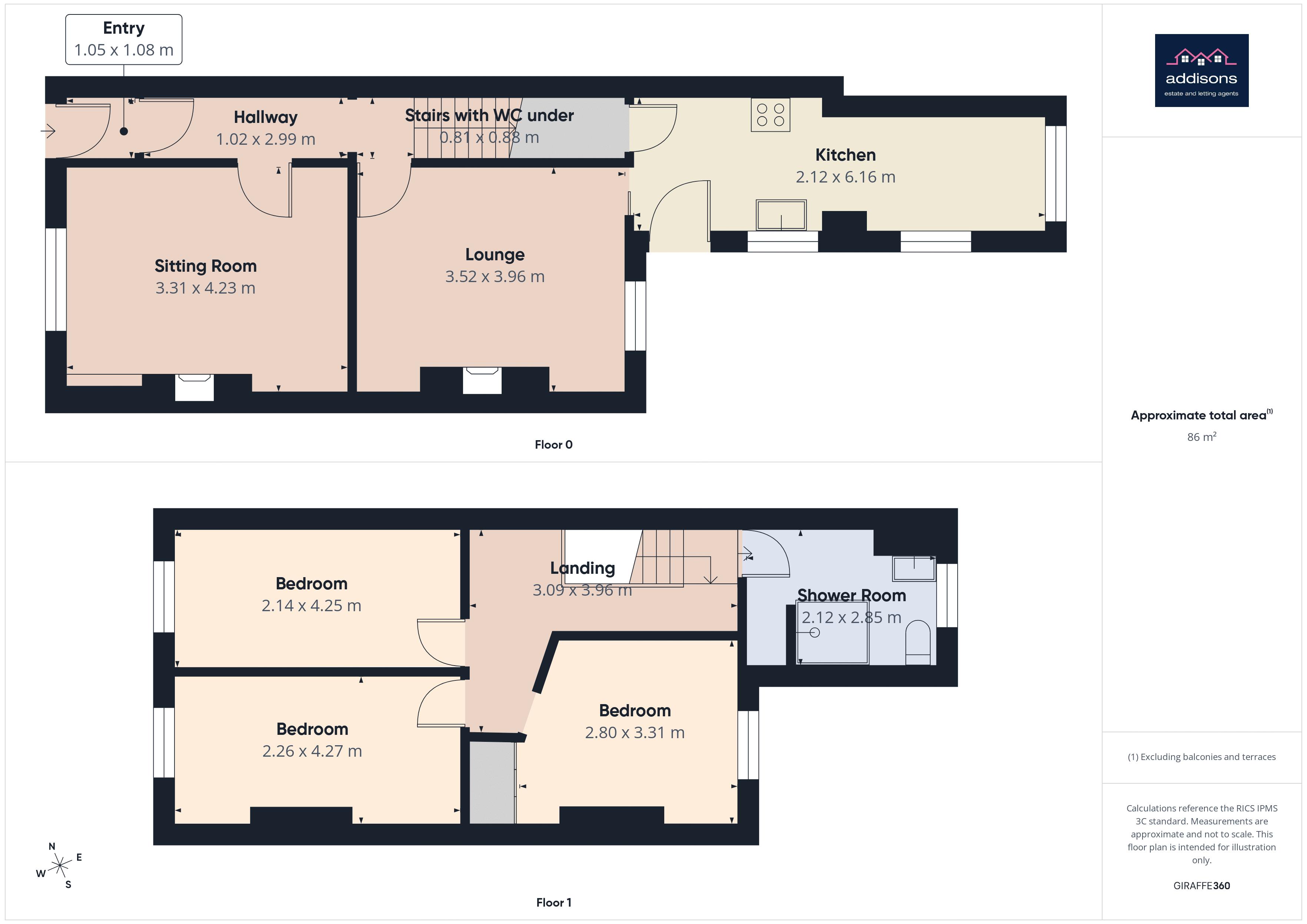 21, St. James Road, Wigan floorplan