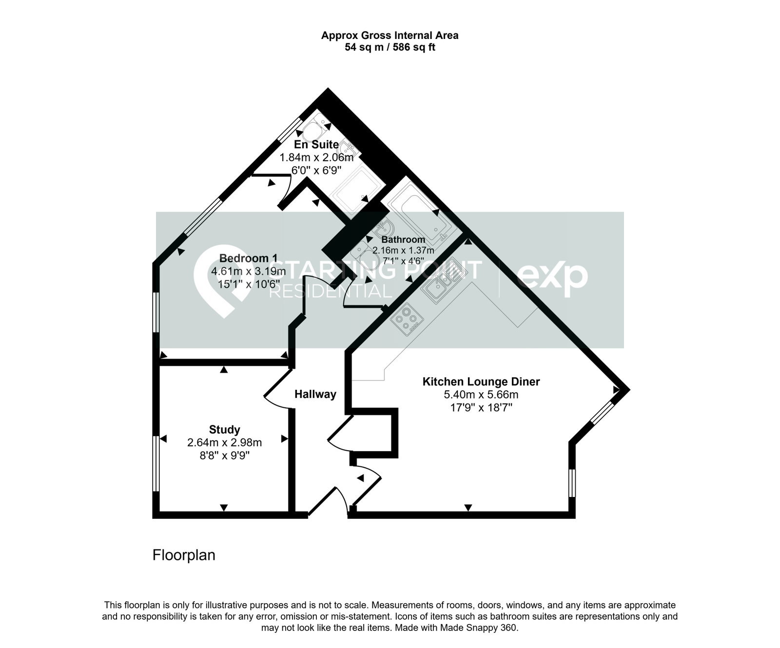 Crittall Court,Flat 14, Braintree Road, Witham floorplan