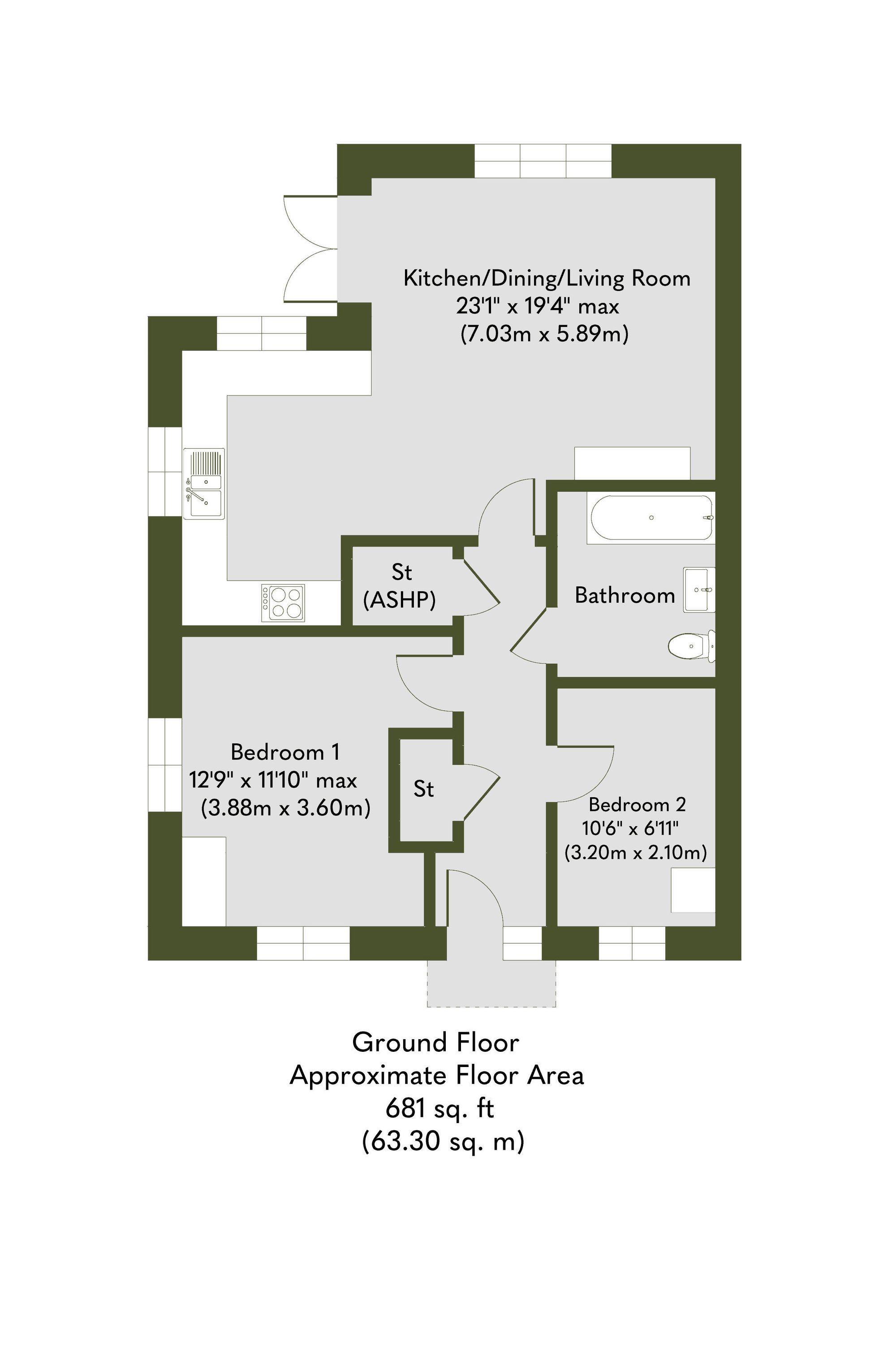 Plot 19 (The Breydon), Manor Green, Norwich floorplan