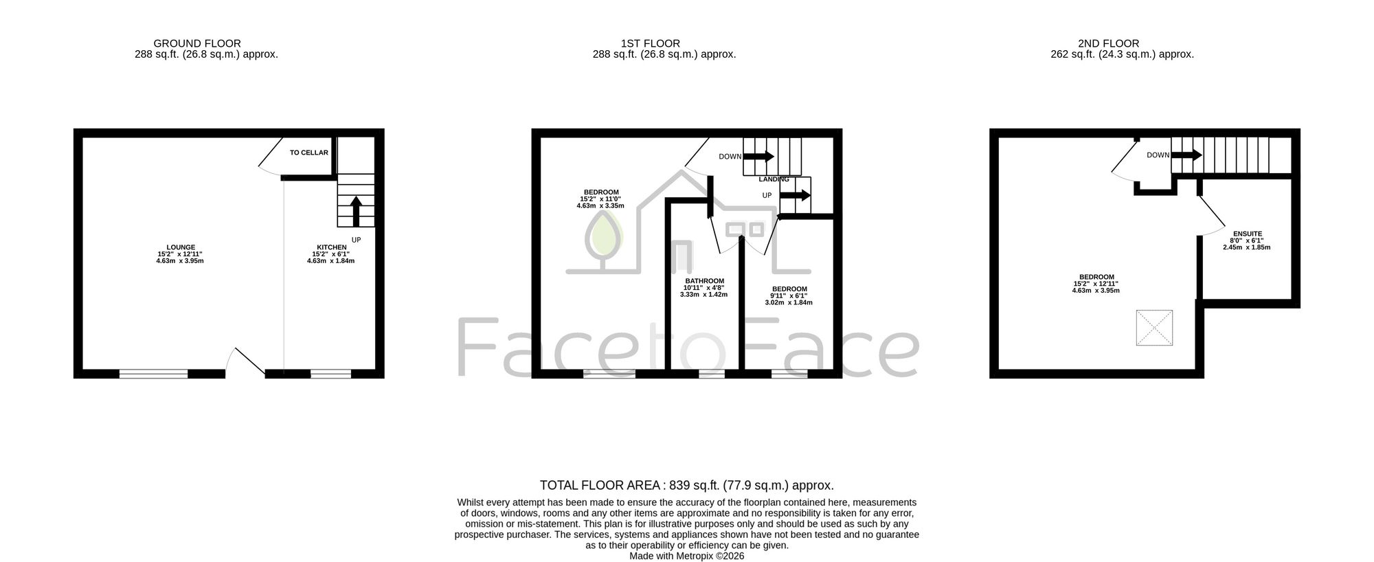 24 Boardman Street, Todmorden floorplan