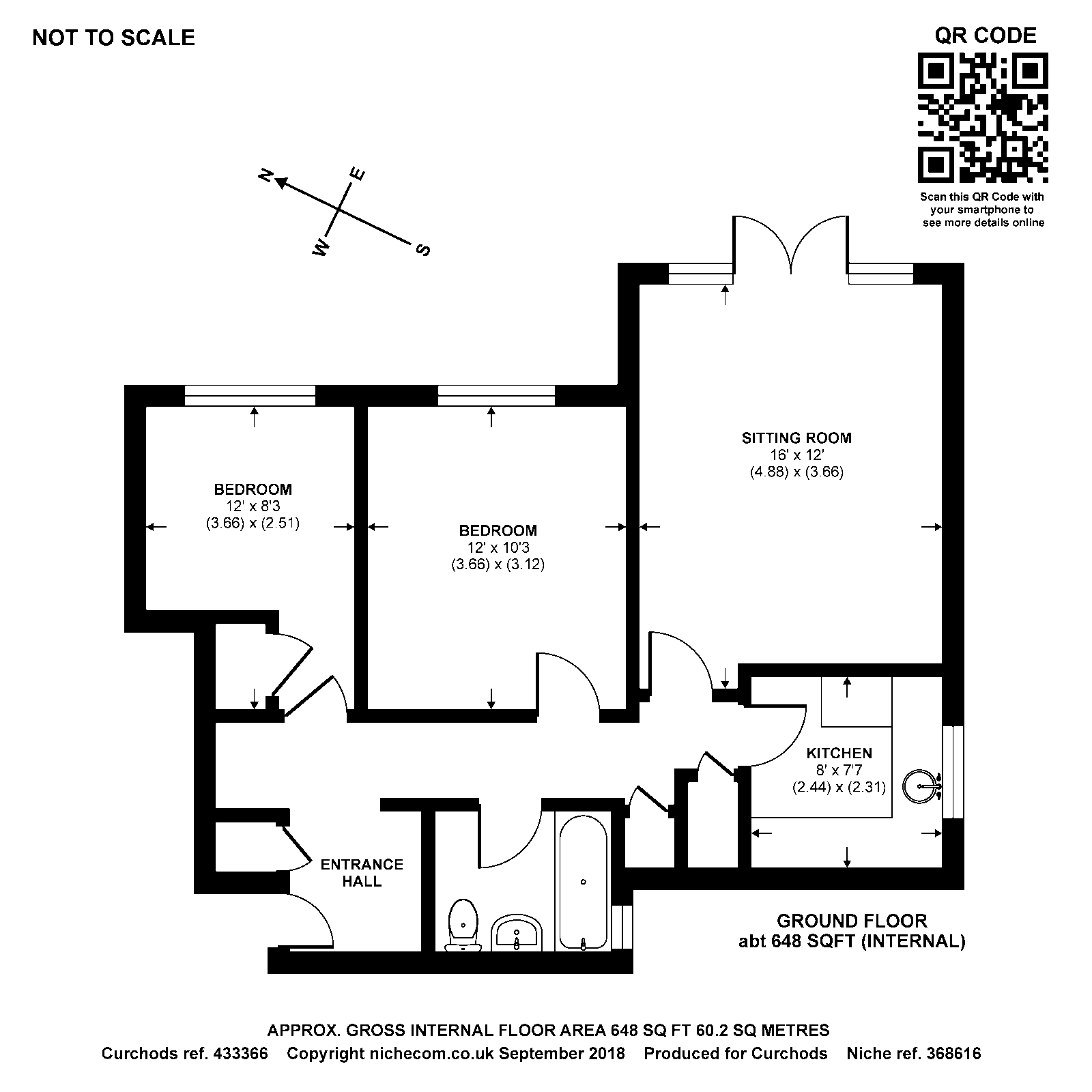 2 Bedrooms Flat for sale in Park Drive, Woking GU22