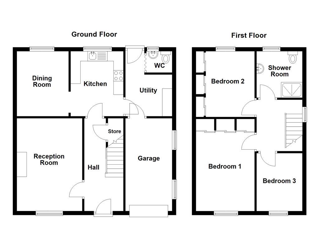 17, Dawson Avenue, Simonstone floorplan