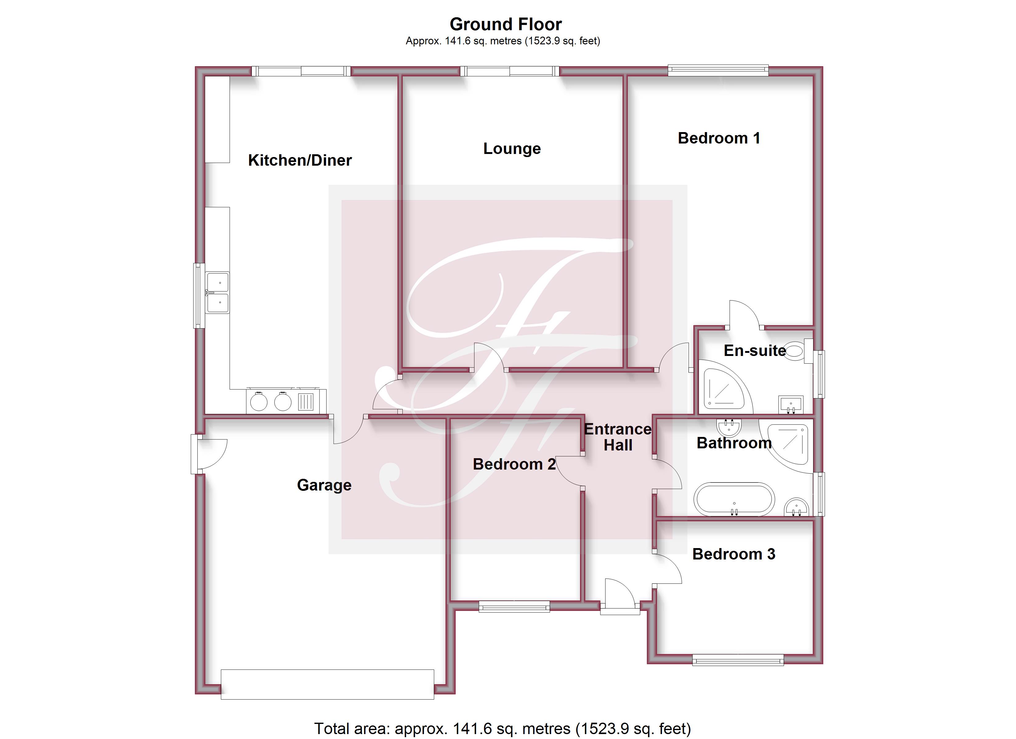 3 Bedrooms Detached bungalow for sale in Hutton Drive, Burnley BB12