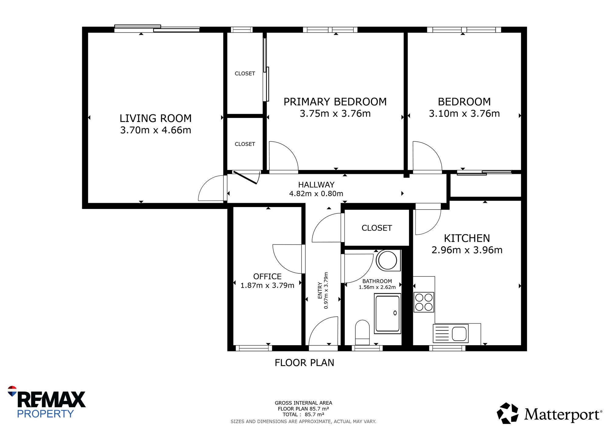92 Leven Walk, Livingston floorplan