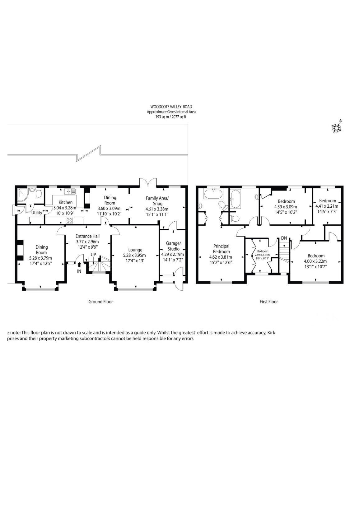 74, Woodcote Valley Road, Purley floorplan