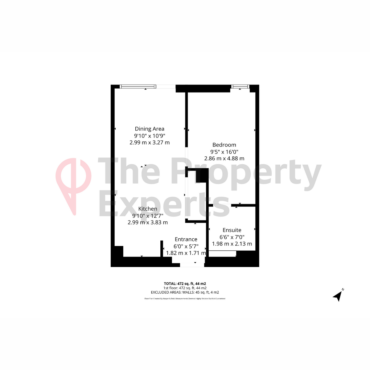Flat Flat A3103, 50, Store Street, Manchester floorplan