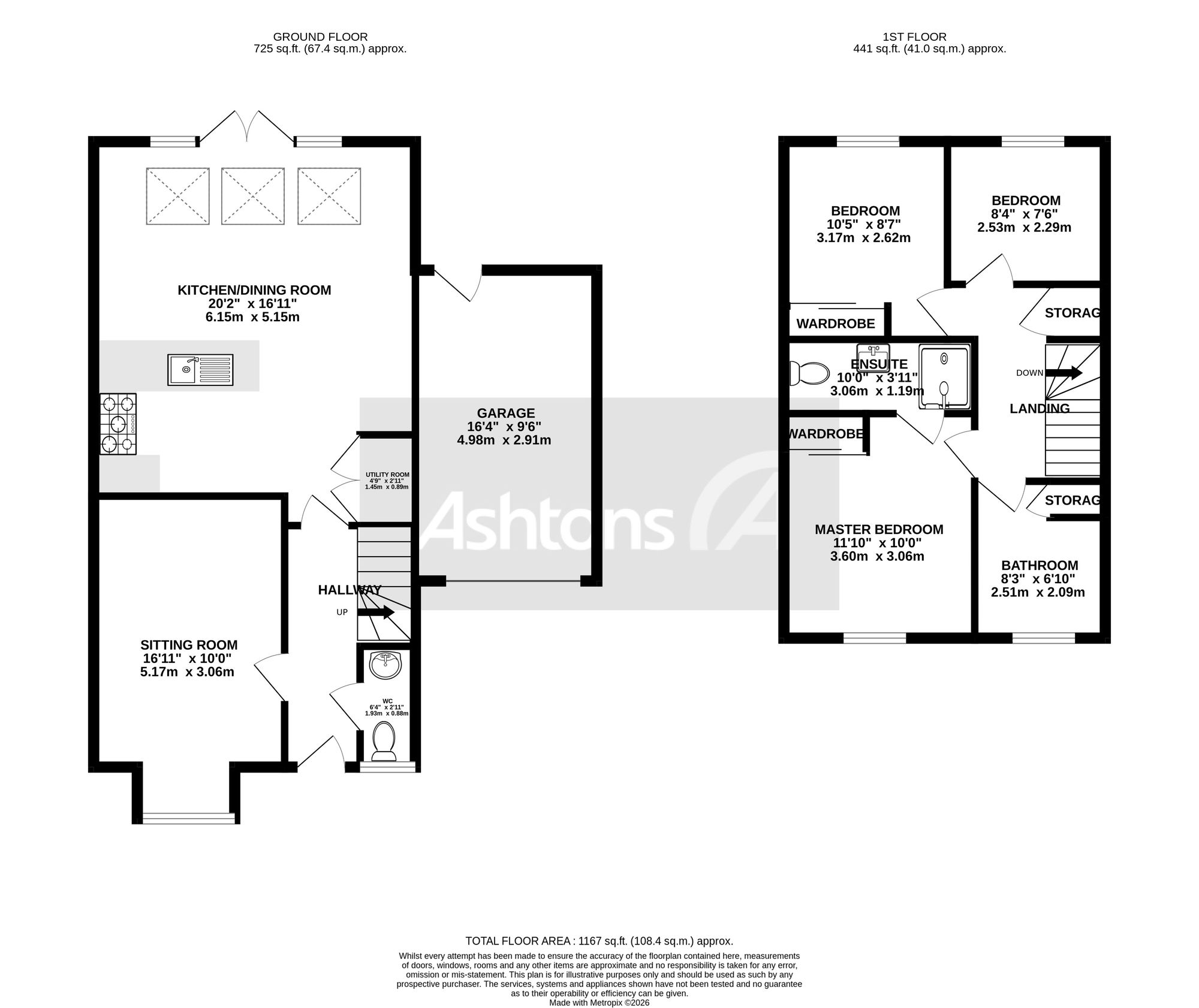 109 Stephenson Grove, Prescot floorplan