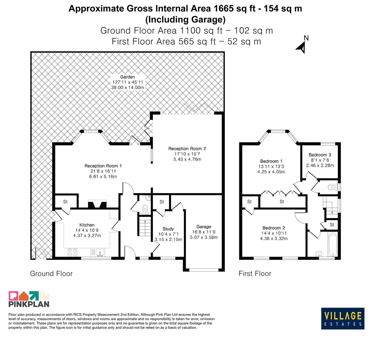 18, Park Road, Radlett floorplan