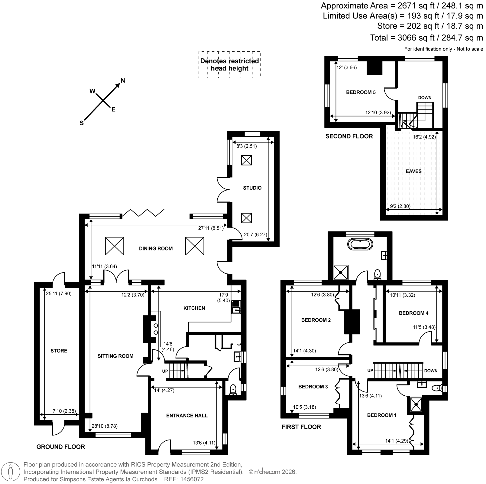 Tranby,, Portsmouth Road, Thames Ditton floorplan