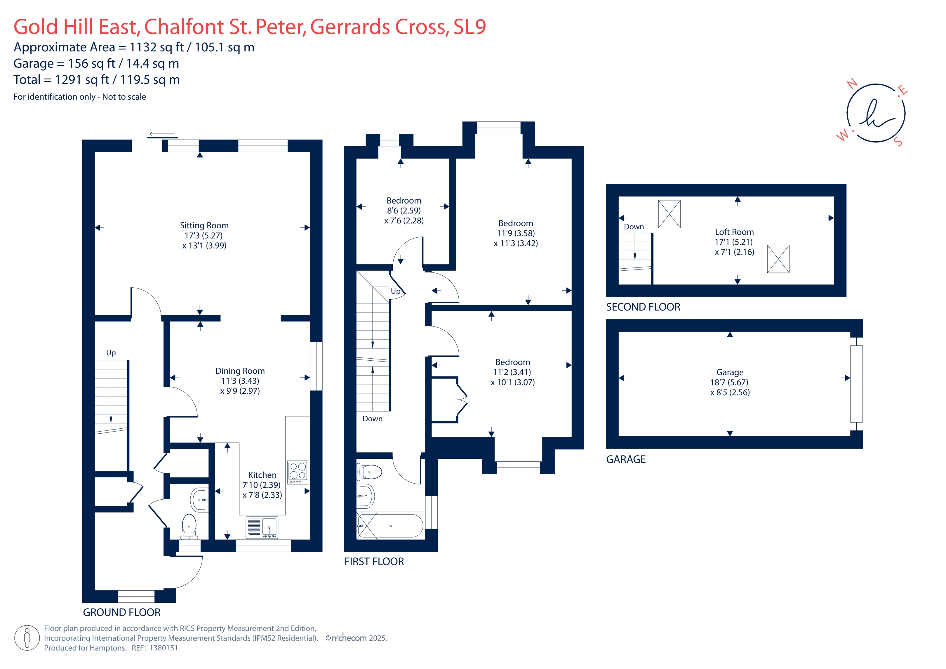 Cloverdown, Gold Hill East, Gerrards Cross floorplan
