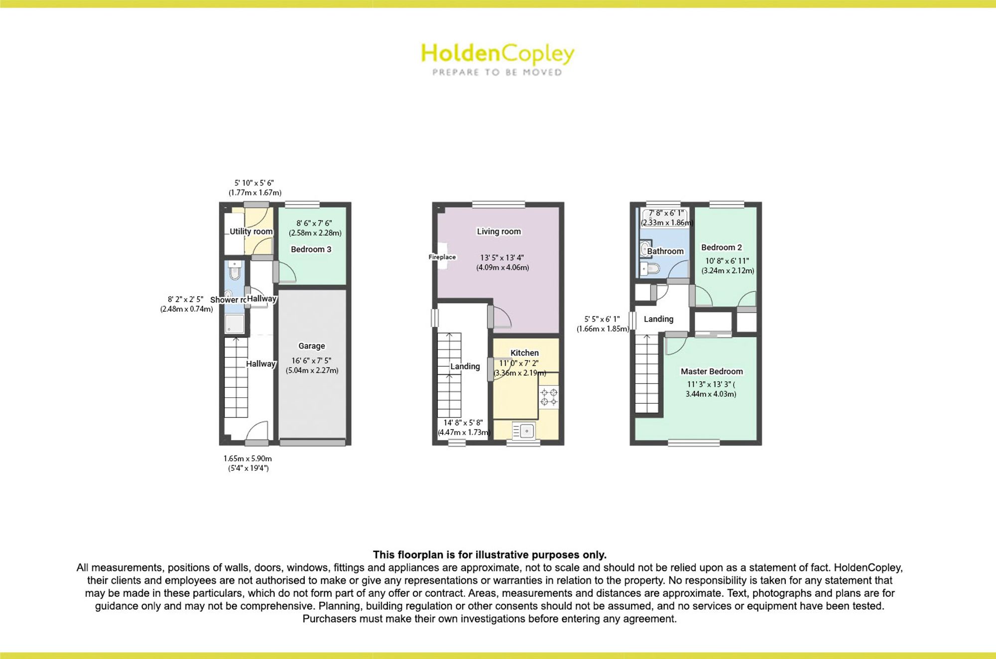 1 Harberton Close, Nottingham floorplan