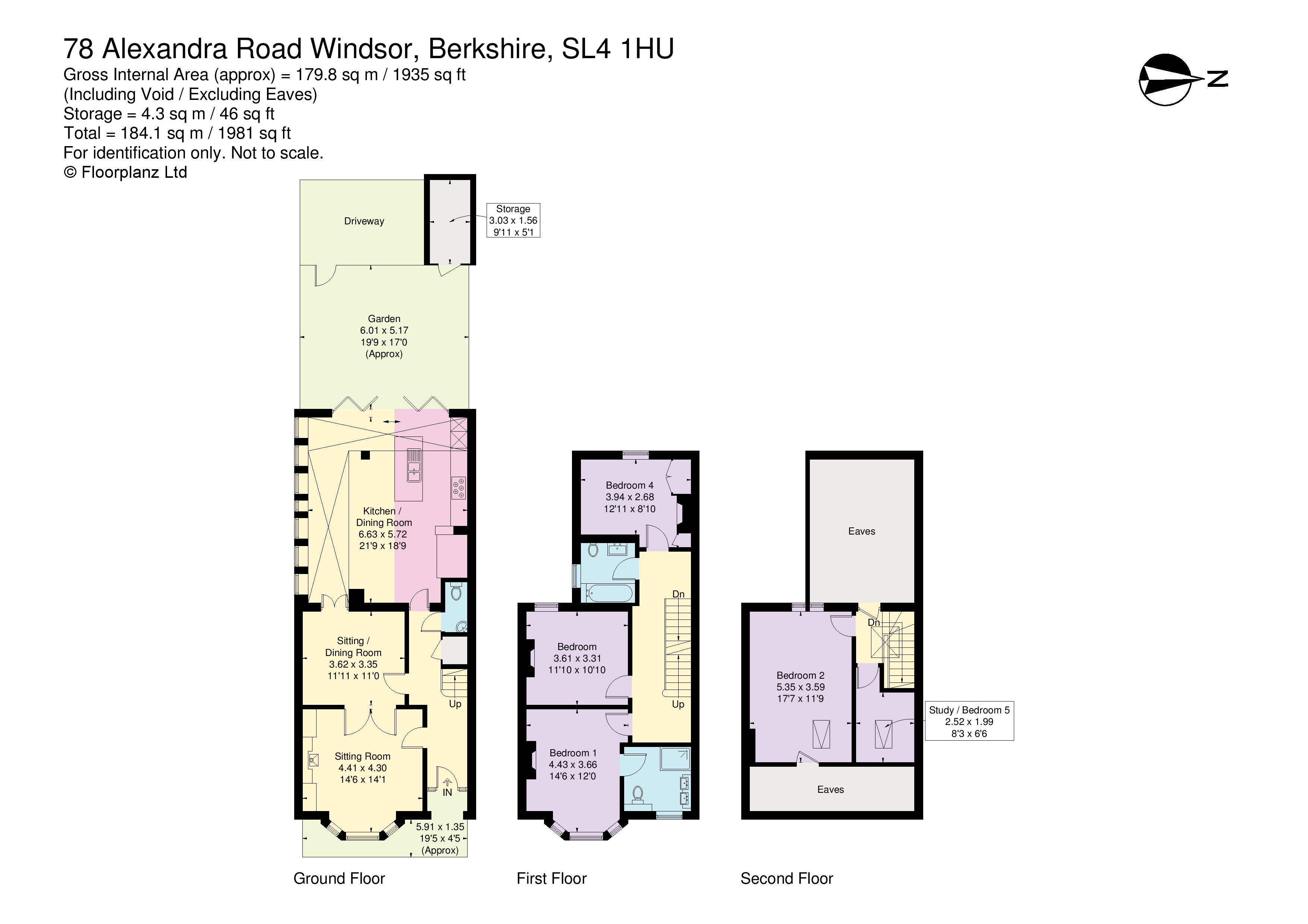 5 Bedrooms End terrace house for sale in Alexandra Road, Windsor, Berkshire SL4