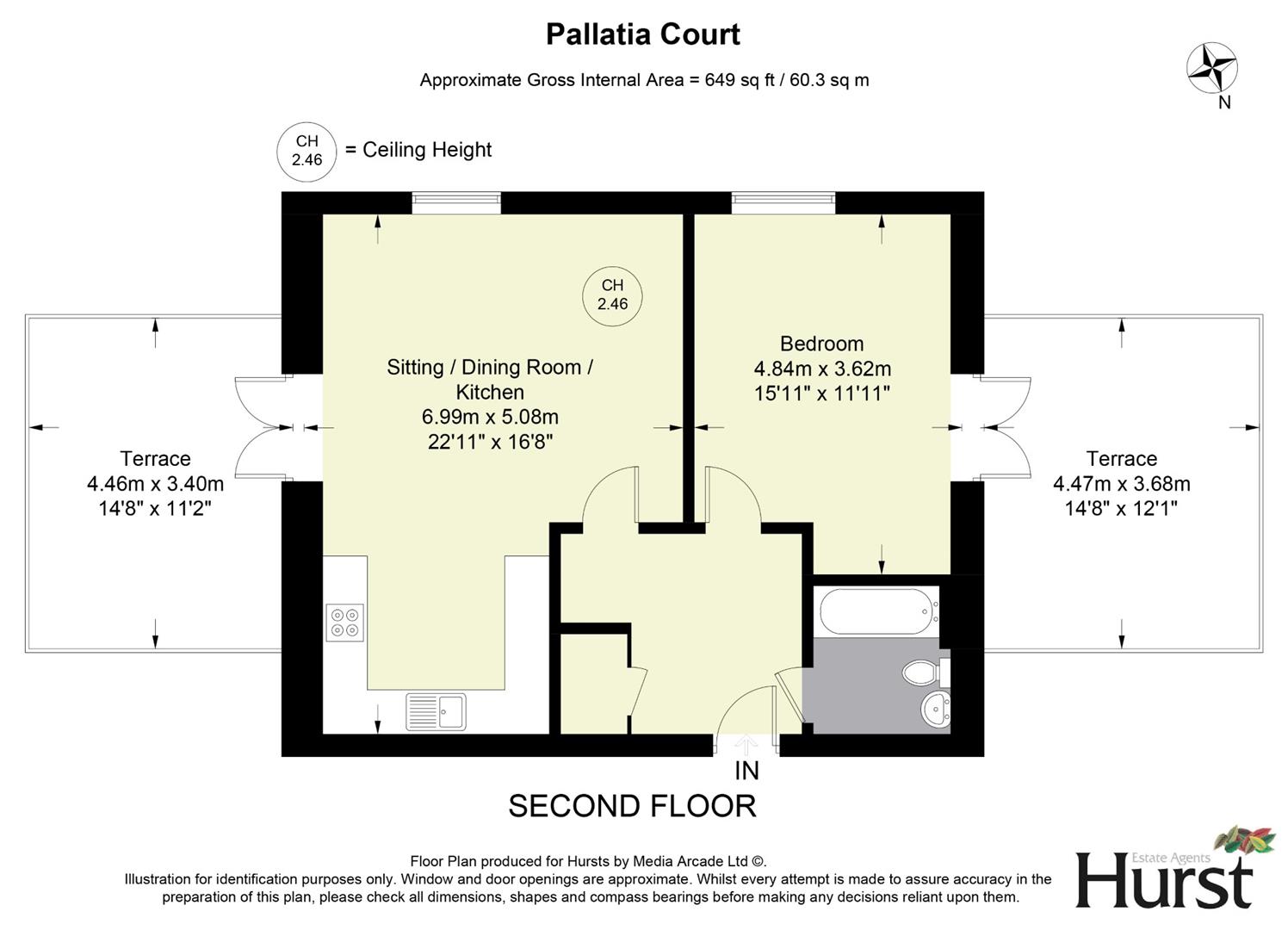 27, Pallatia Court, High Wycombe floorplan