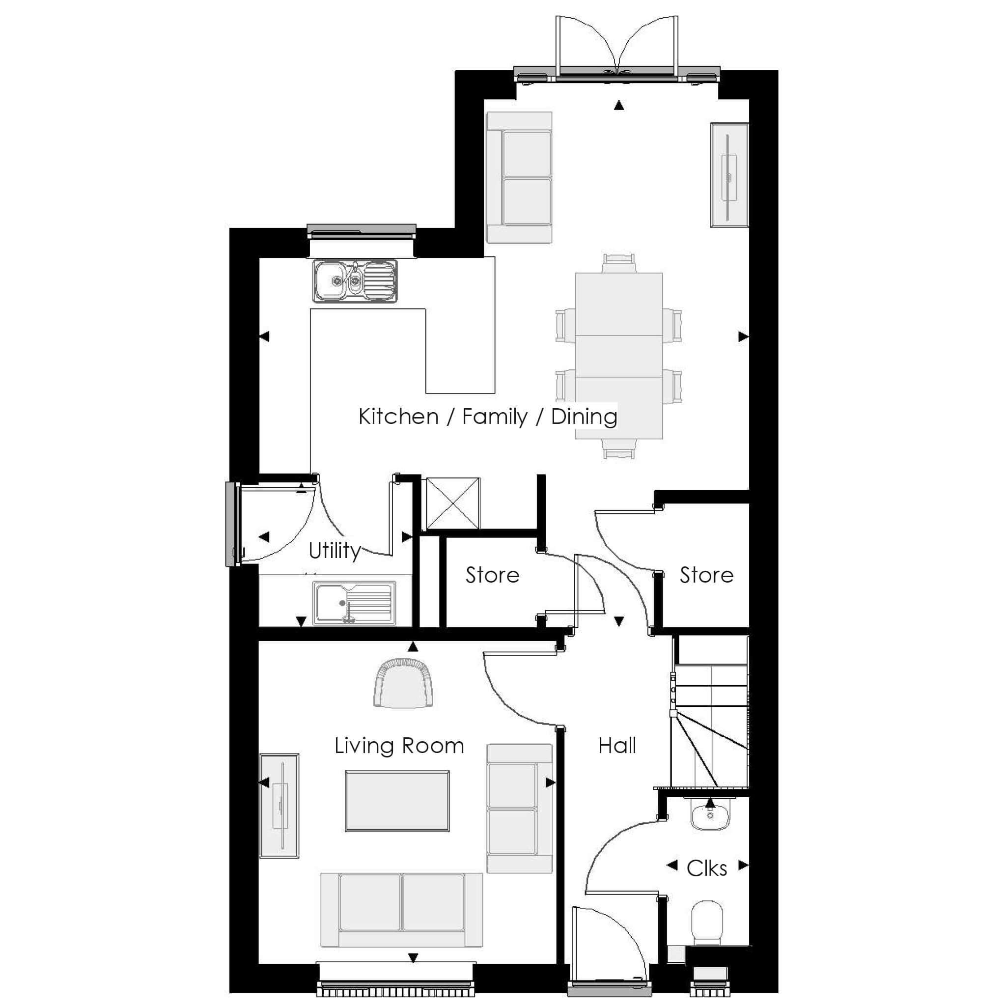192, Nottingham Road, Fairham floorplan