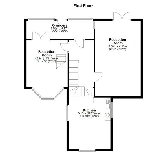 34, Plymouth Road, Tavistock floorplan