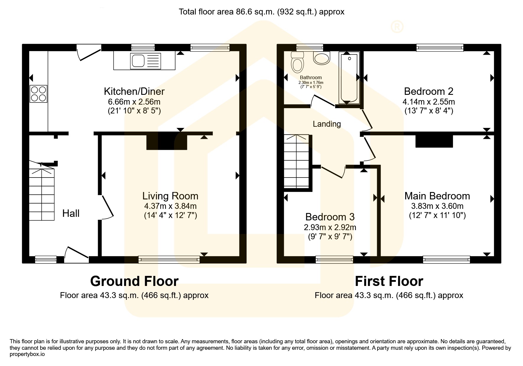 2 Lime Grove, 2 Lime Grove, Heywood floorplan