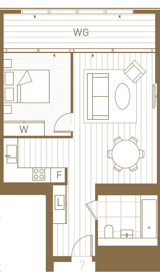 Landmark Pinnacle, London floorplan