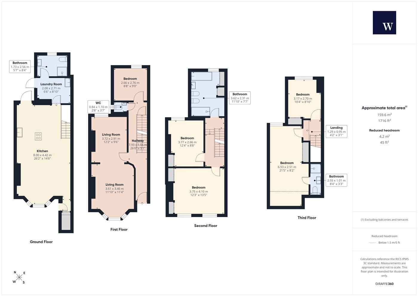 95, Railton Road, London floorplan