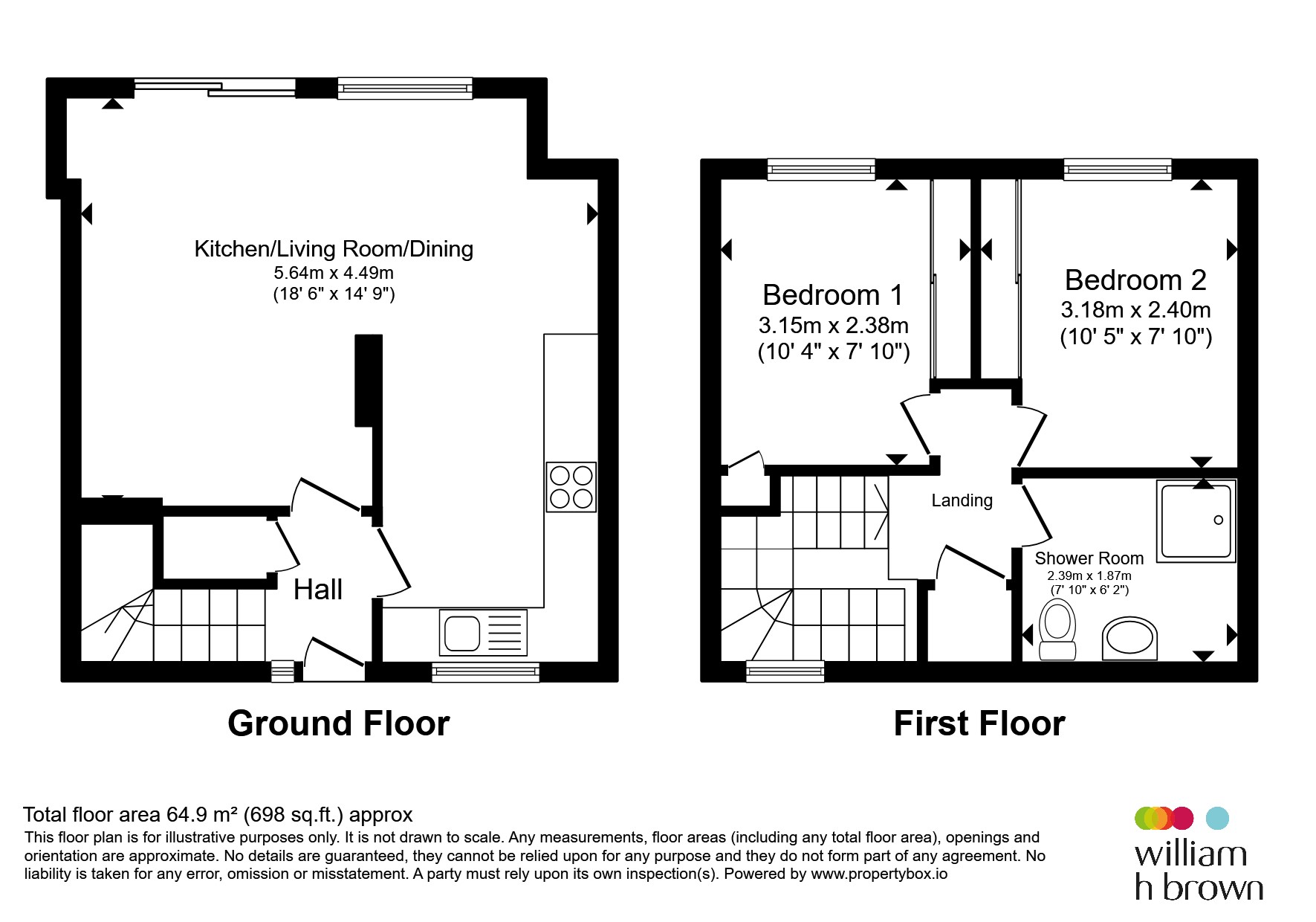 5, Nonsuch Meadow, Sudbury floorplan