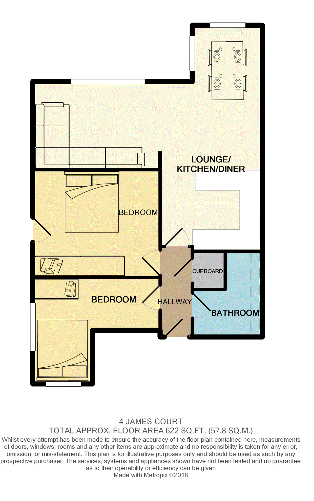 2 Bedrooms Flat for sale in Fetherston Road, Stanford-Le-Hope SS17