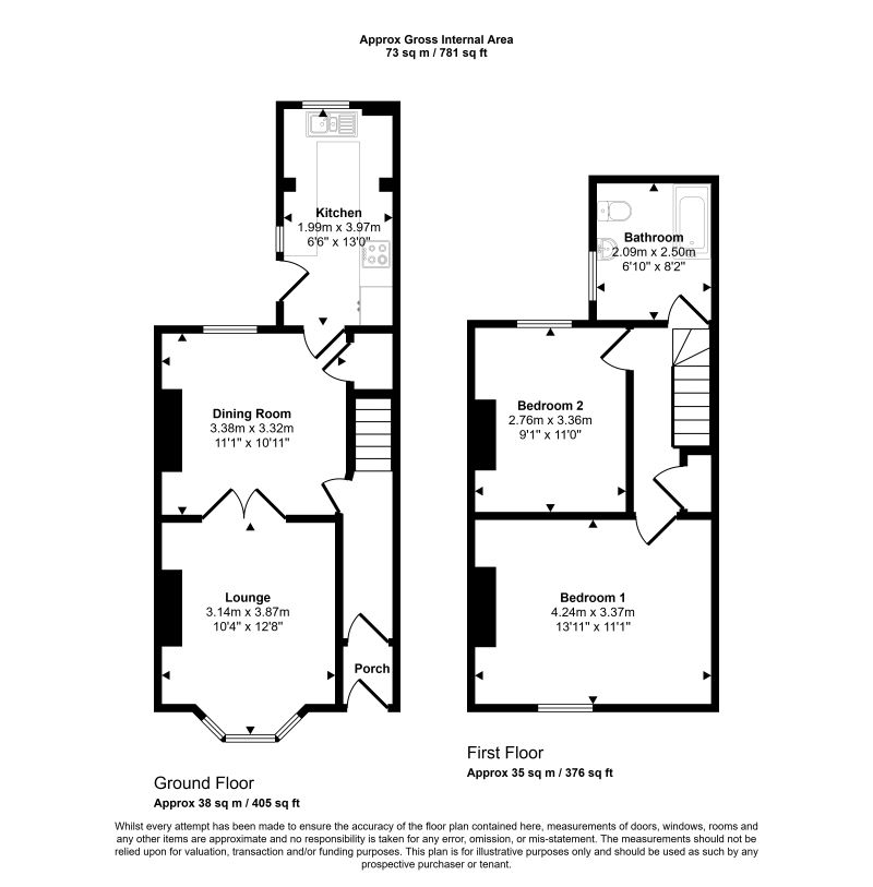 Orlando Street, Bootle floorplan
