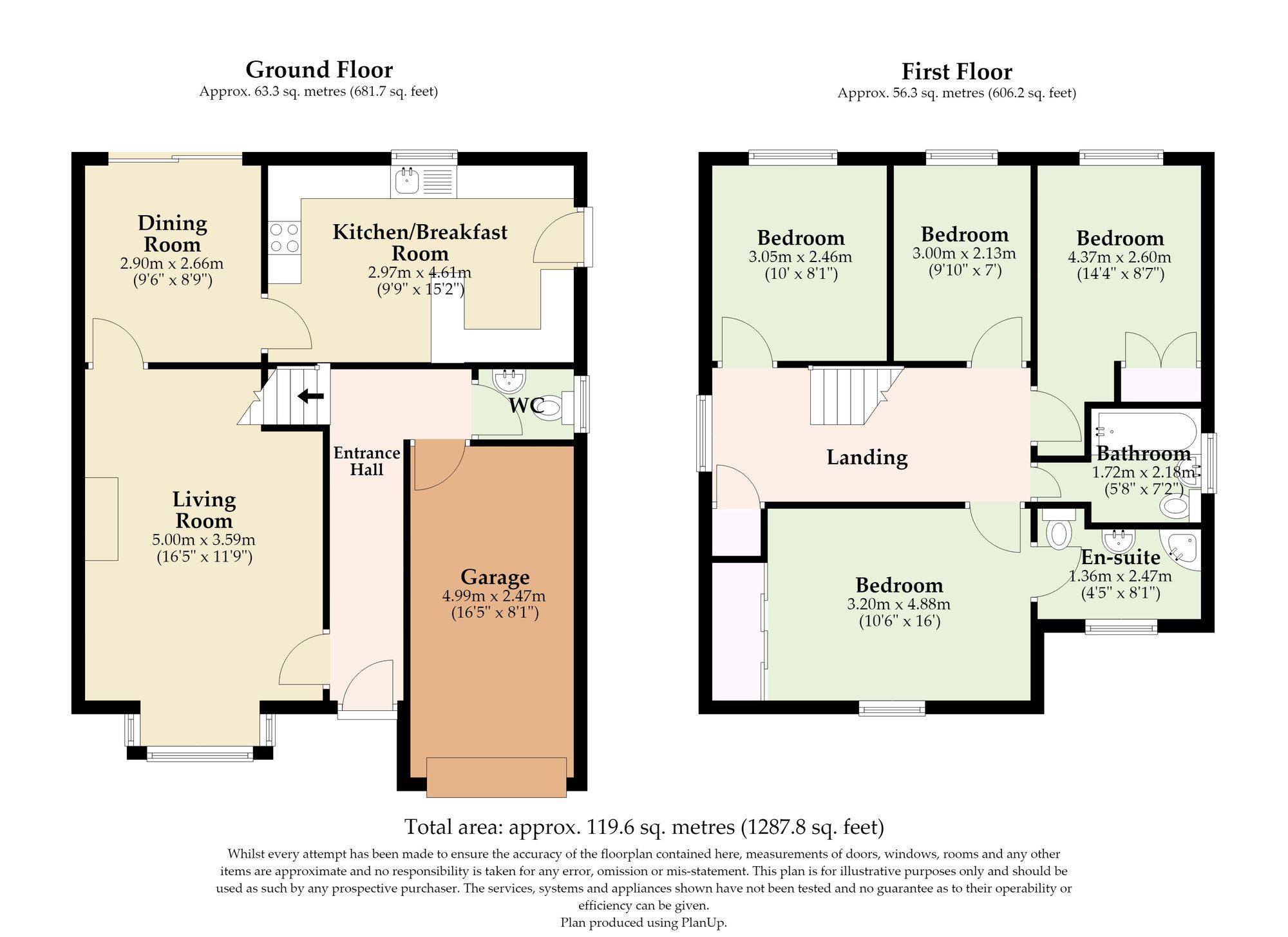 10 Scholars Walk, Diss floorplan