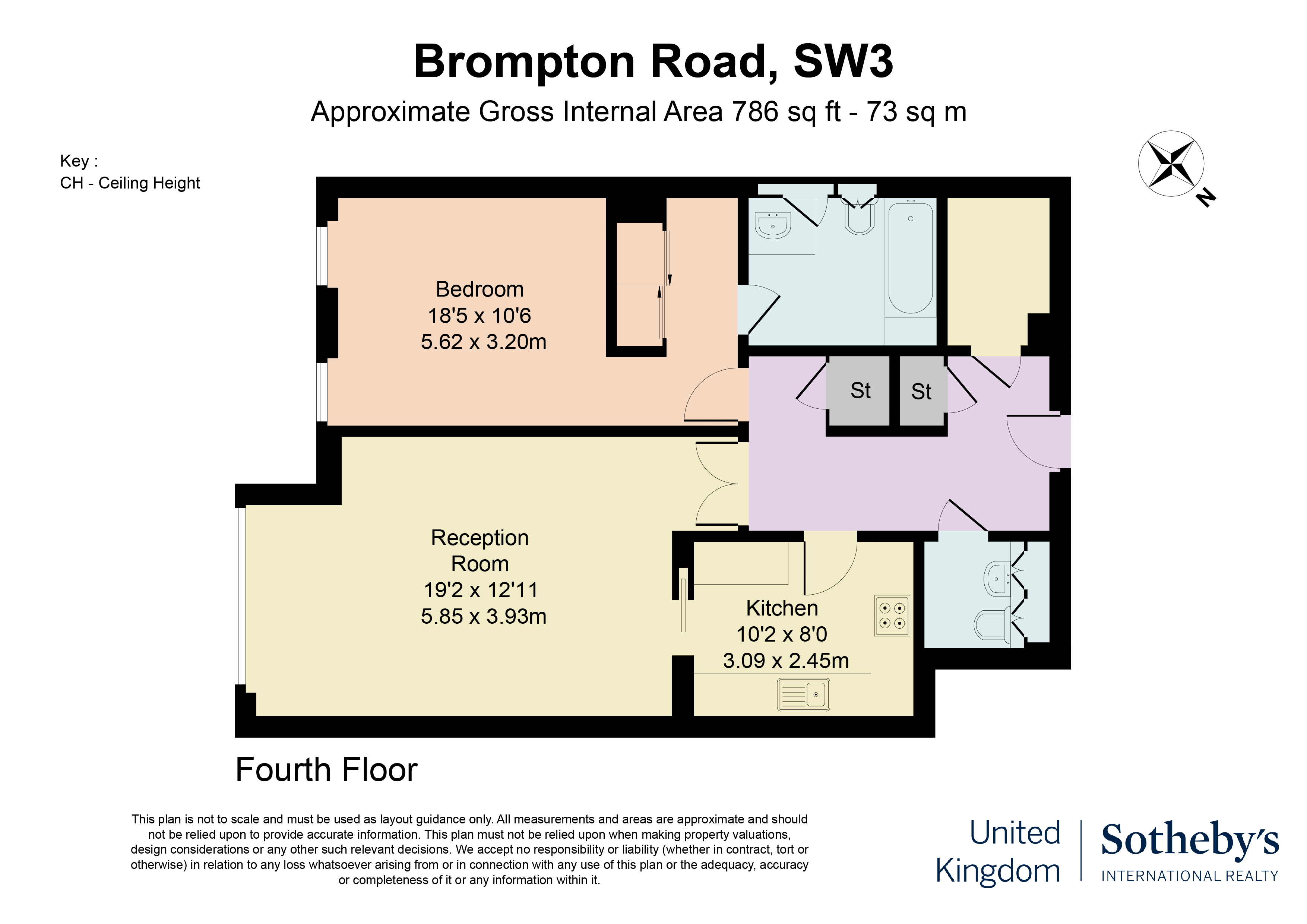 Brompton, Brompton Road, London floorplan