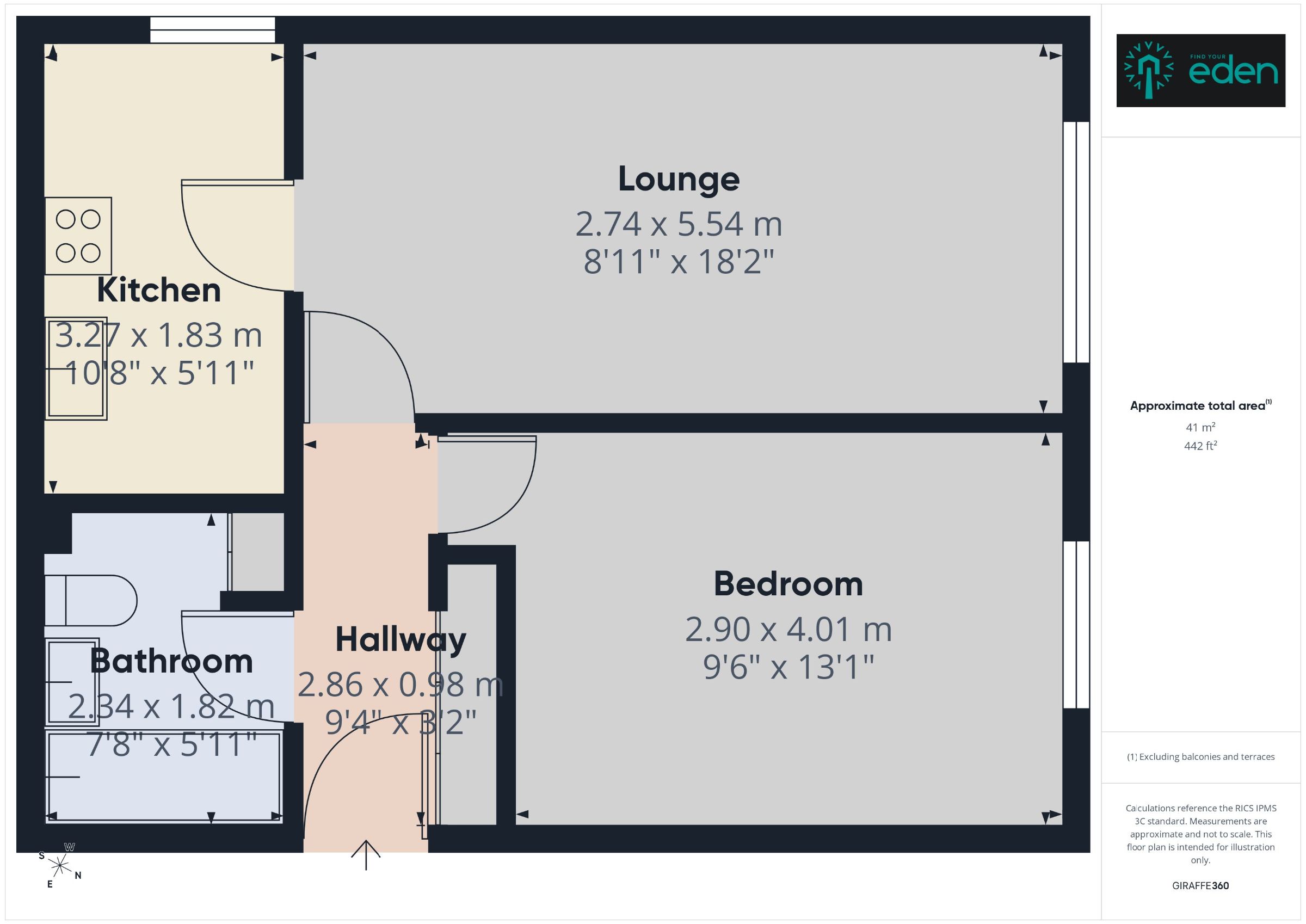 8 Clifton Court, Liverpool floorplan