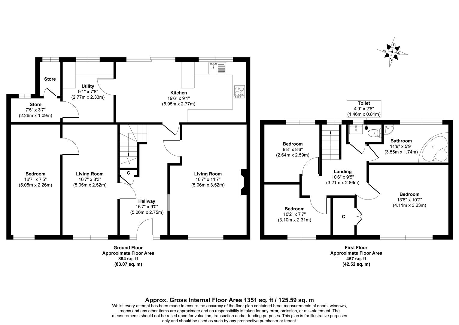 77, Irlam Road, Manchester floorplan