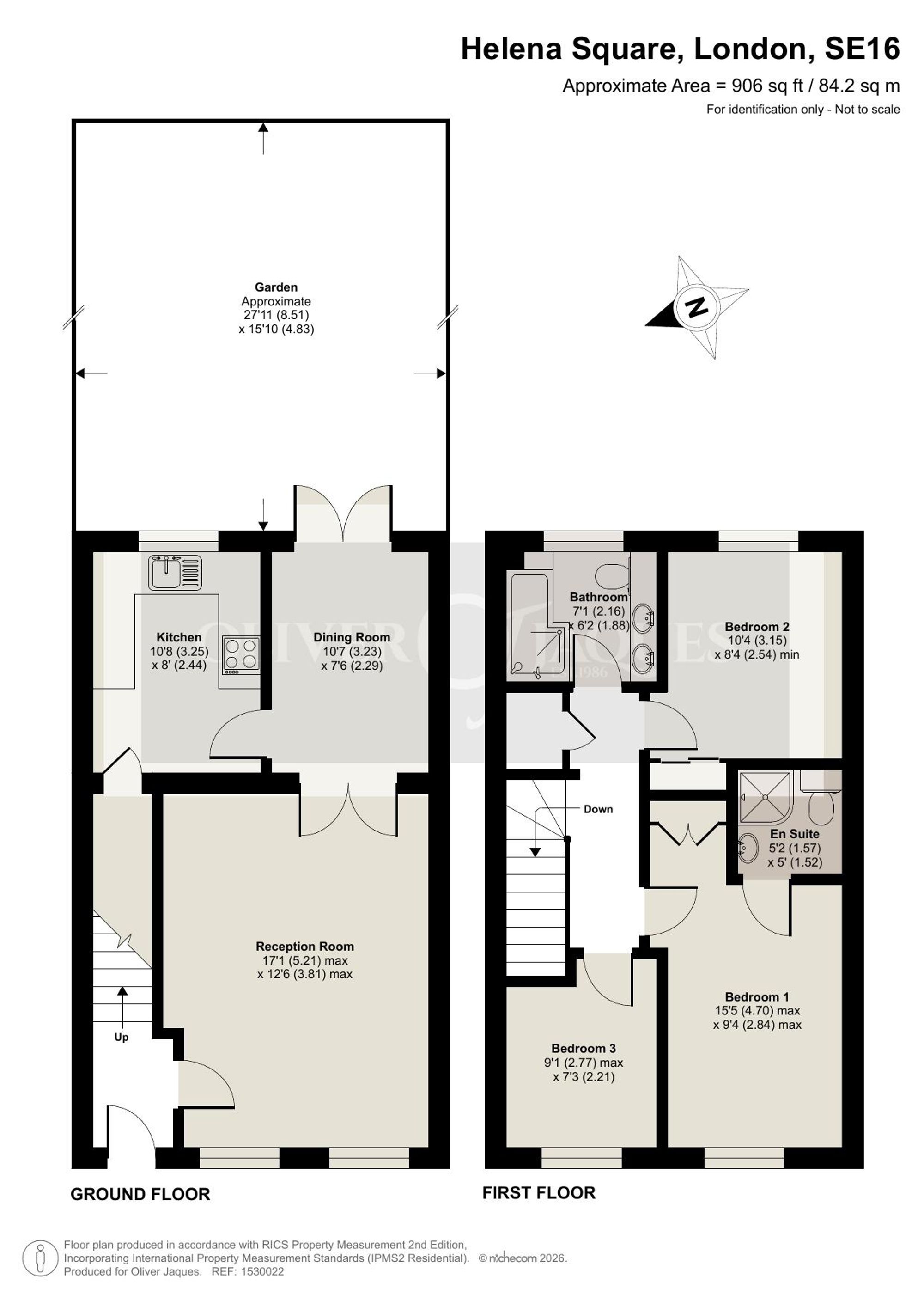8 Helena Square, London floorplan