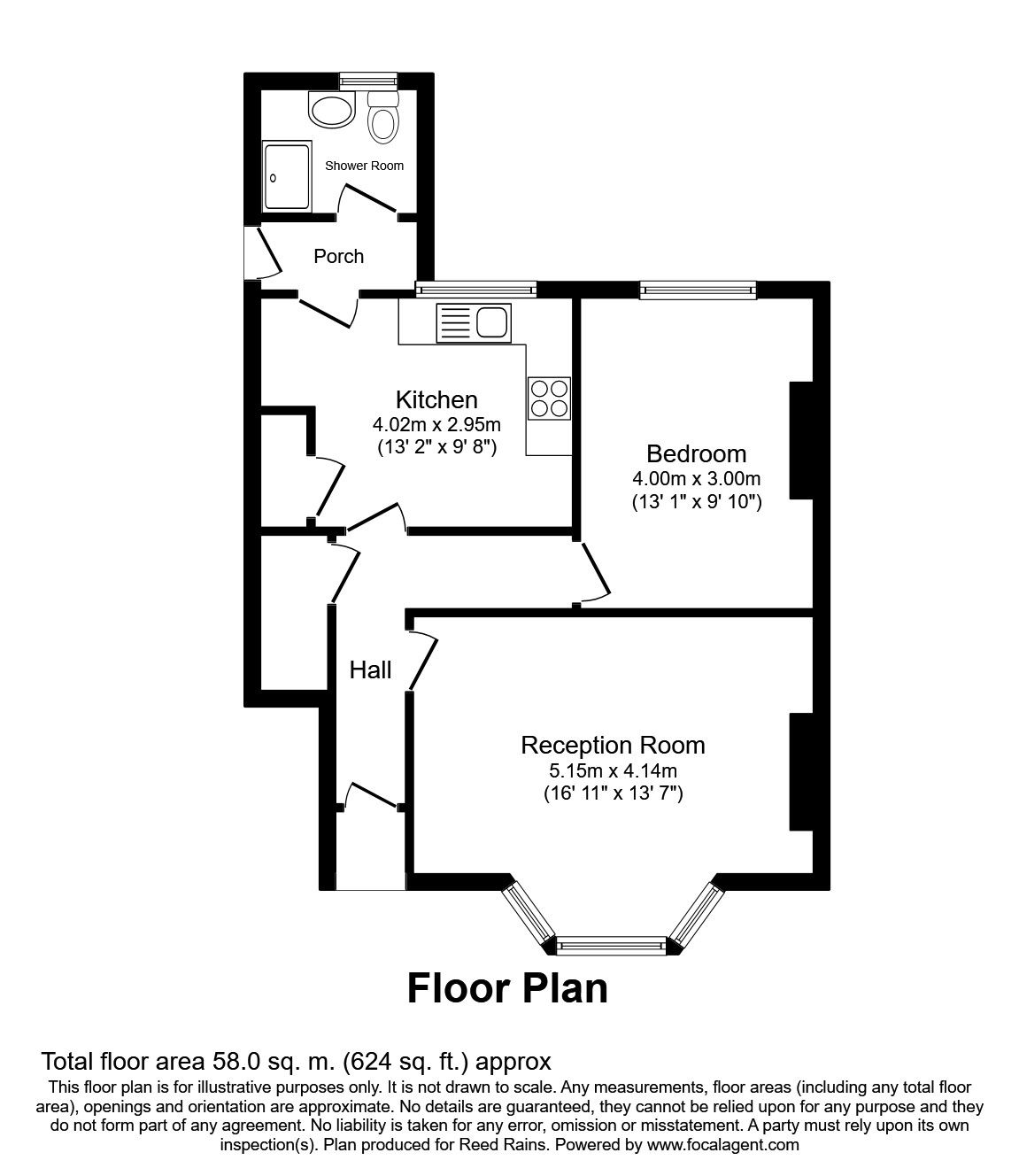 1 Bedrooms Flat for sale in Broadfield Road, London SE6