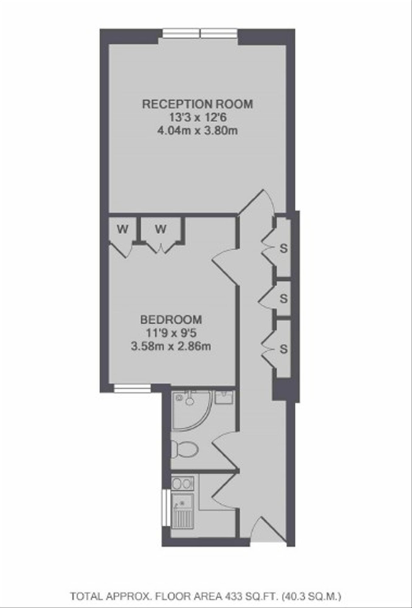 Flat 25, 32, Grosvenor Street, London floorplan