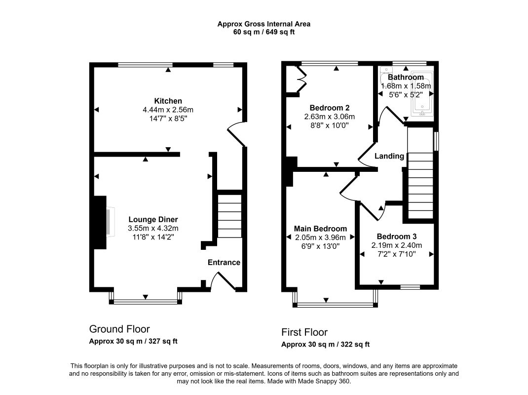 53, Norfolk Street, Blackburn floorplan