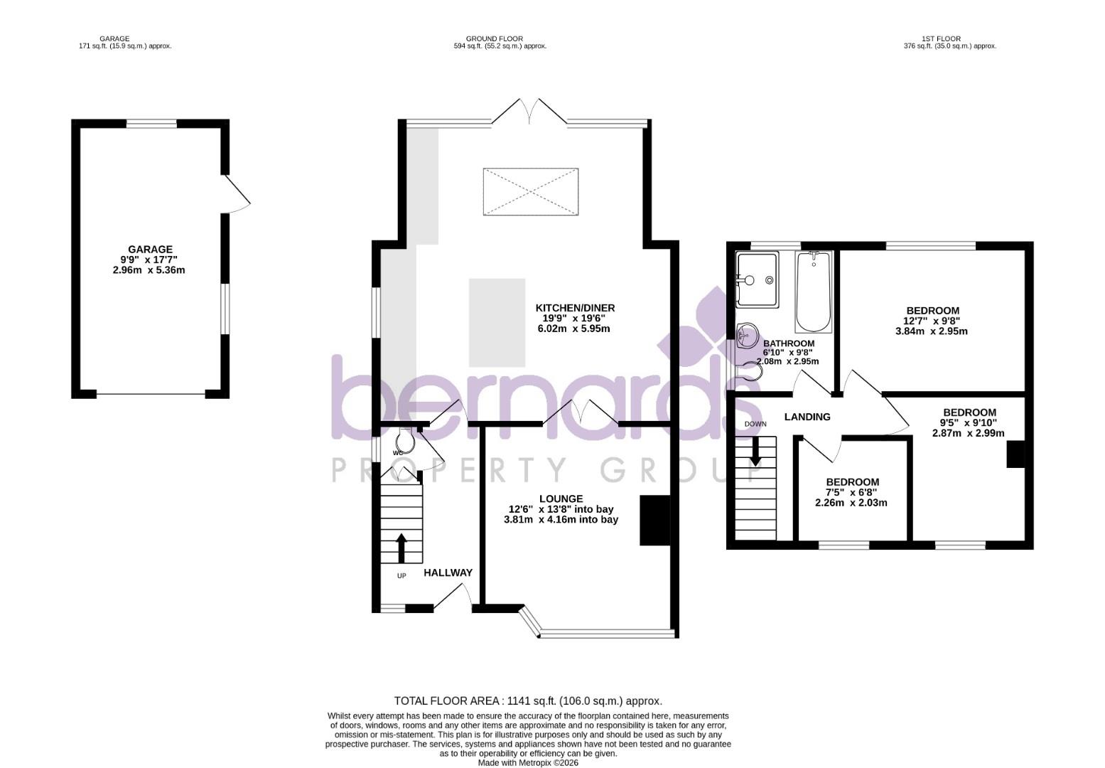25, Bridges Avenue, Portsmouth floorplan