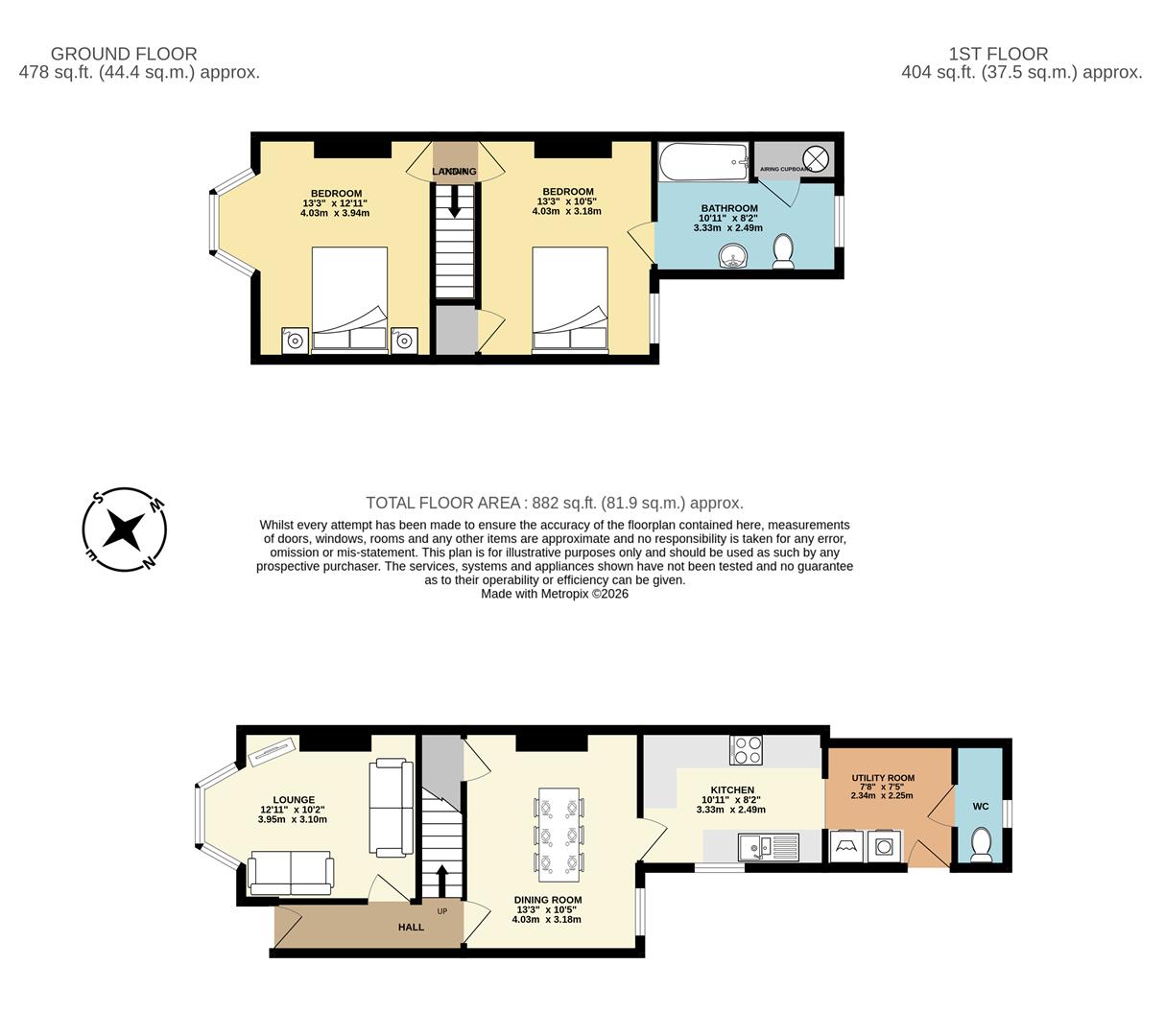 Essex Road, Bognor Regis floorplan