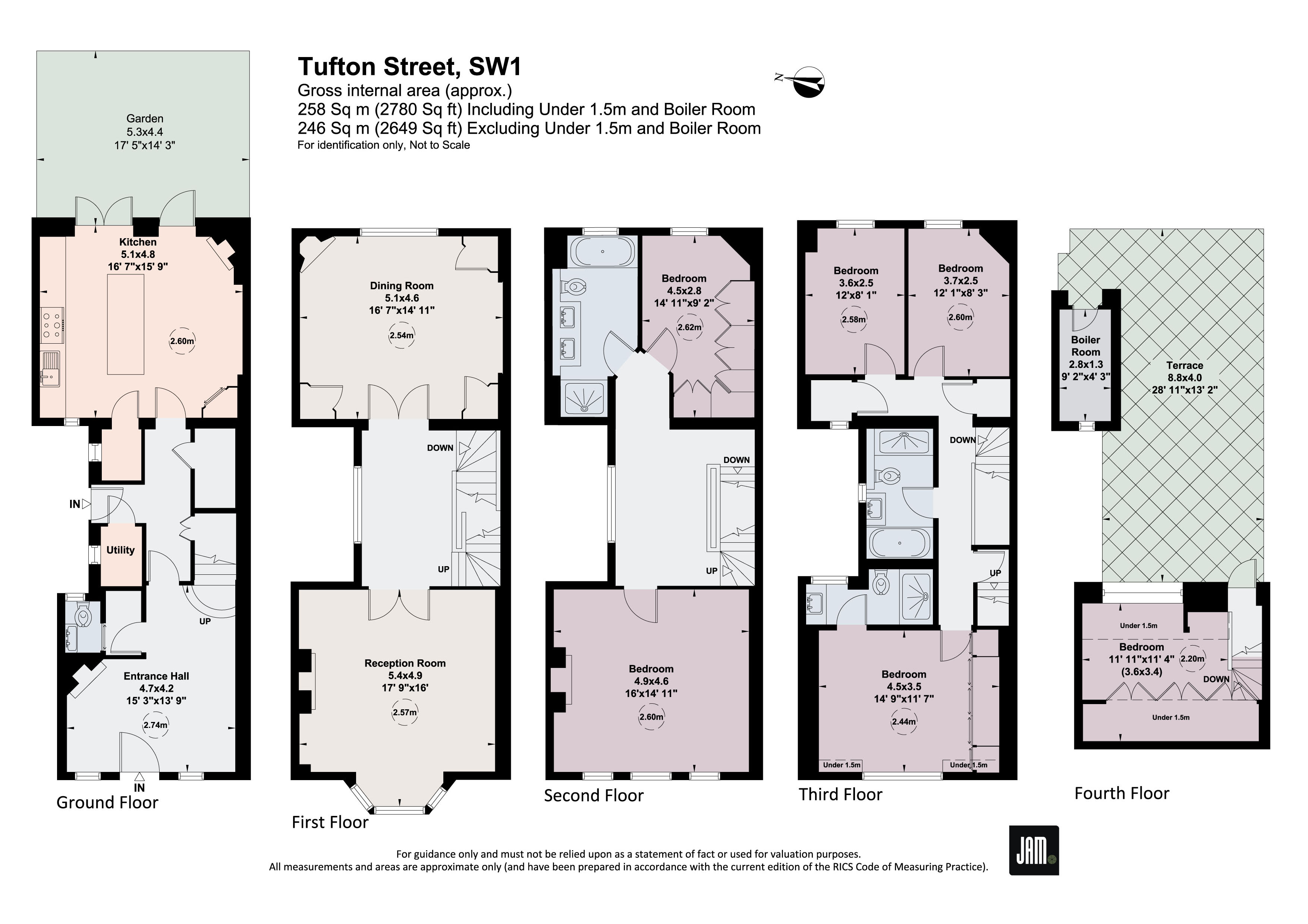 57A,, Tufton Street, London floorplan