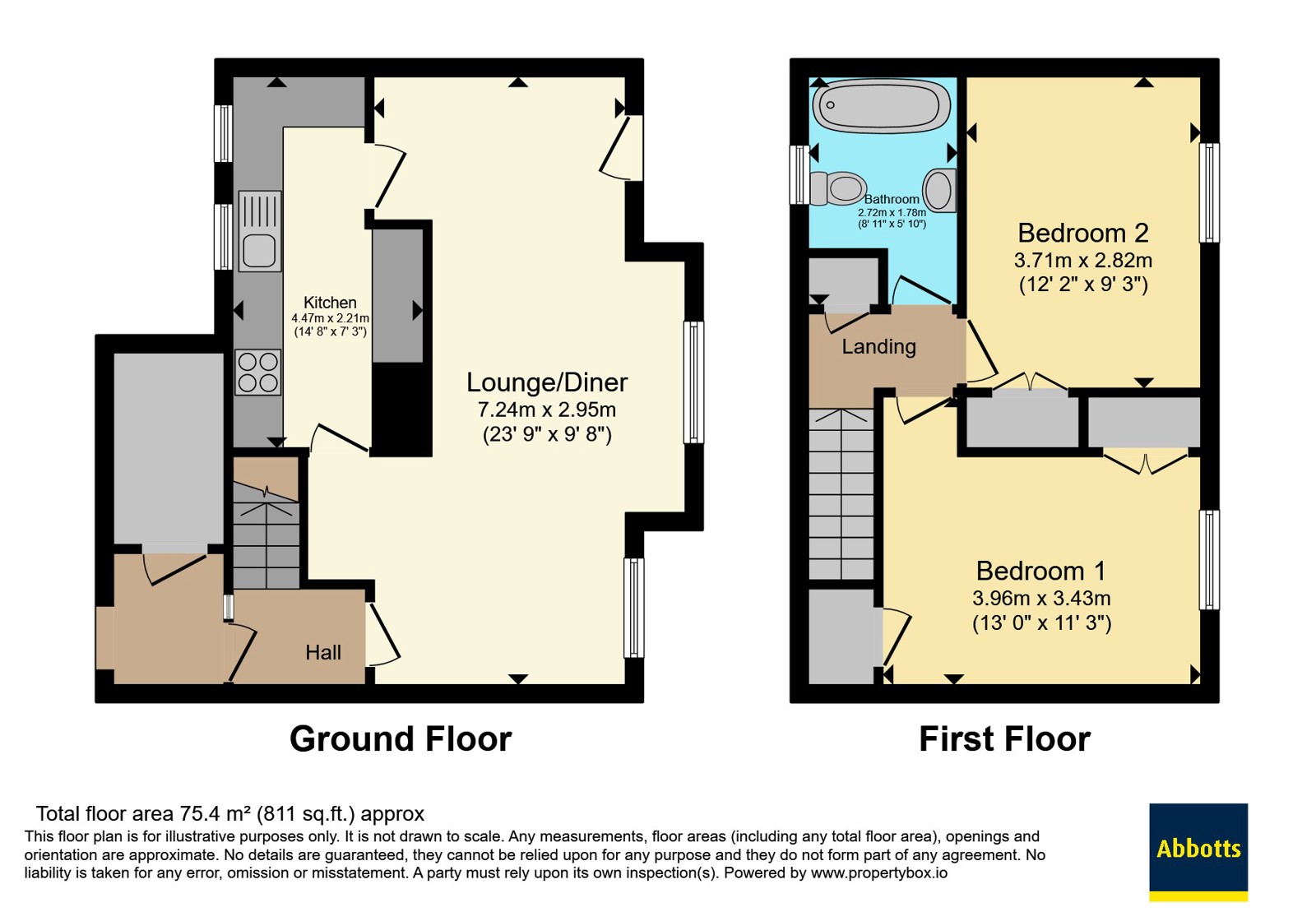352, Elm Road, King's Lynn floorplan