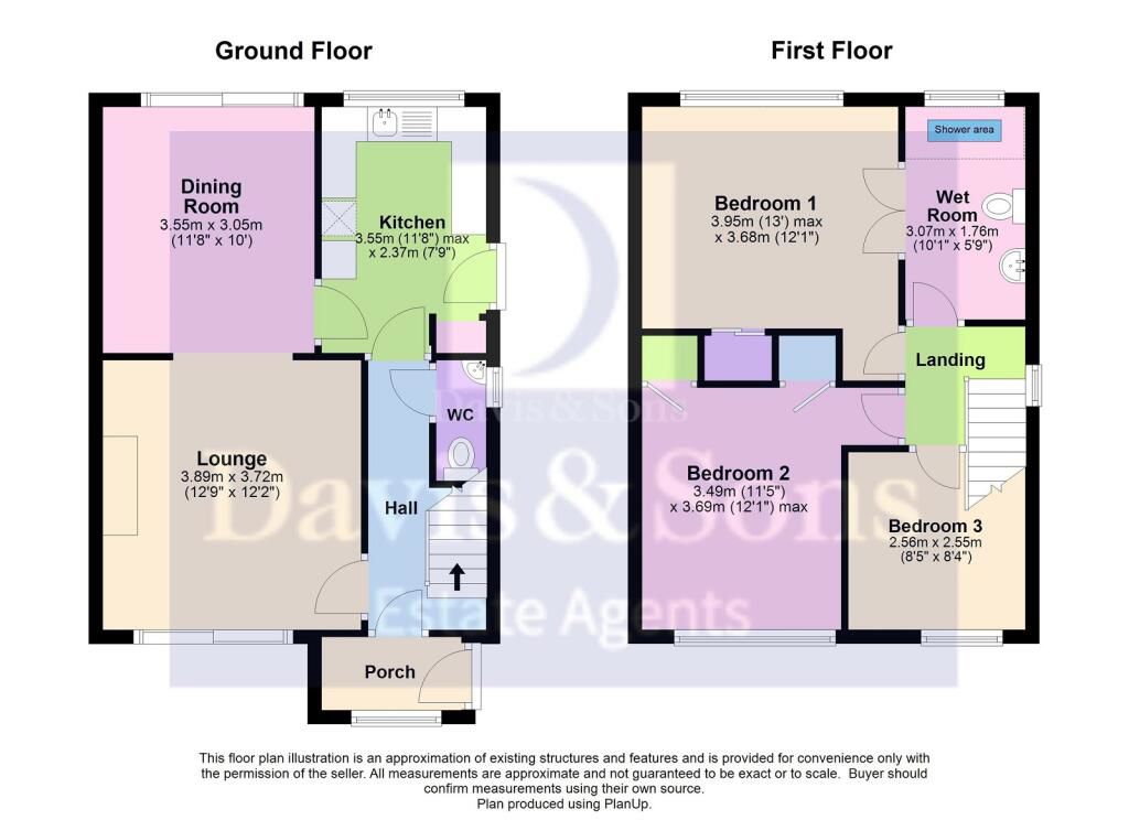 4 Llwynon,, Gelli Crescent, Newport floorplan