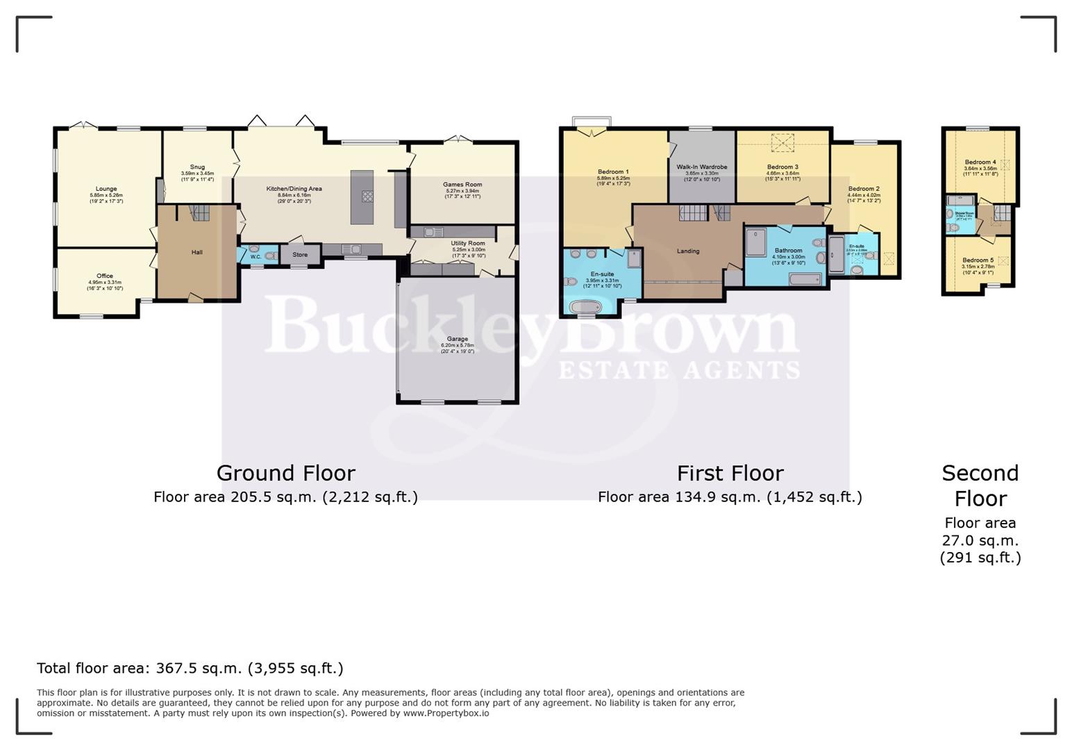 Elm House, May Lodge Drive, Newark floorplan