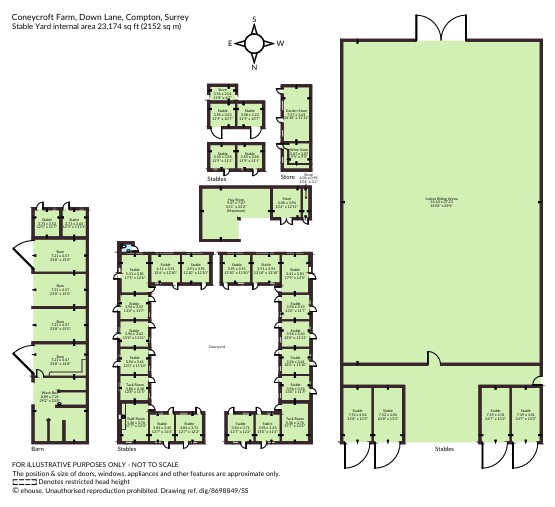 Coneycroft Farm Stables,, Down Lane, Guildford floorplan