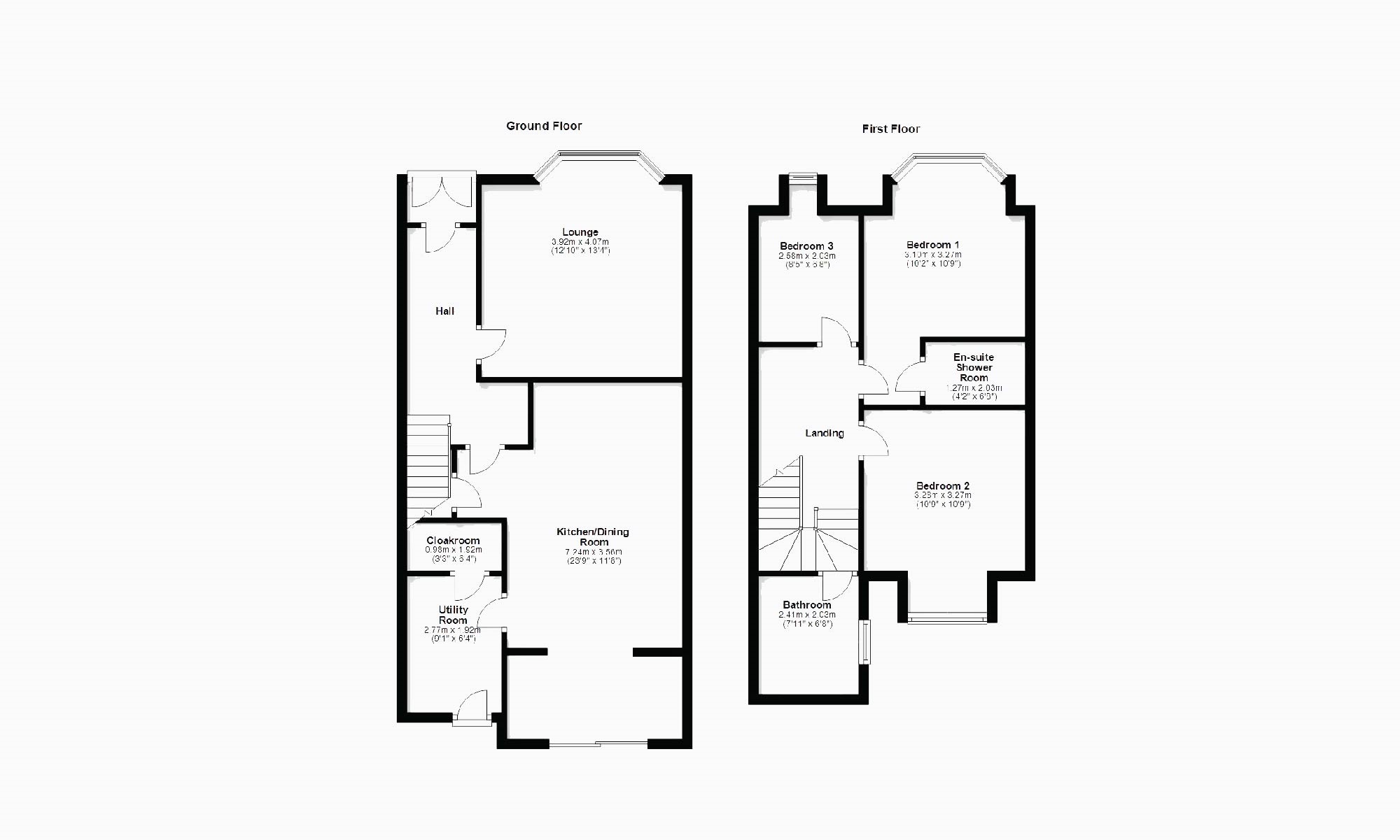 3 Bedrooms Terraced house for sale in Dollerie Terrace, Crieff, Perthshire PH7