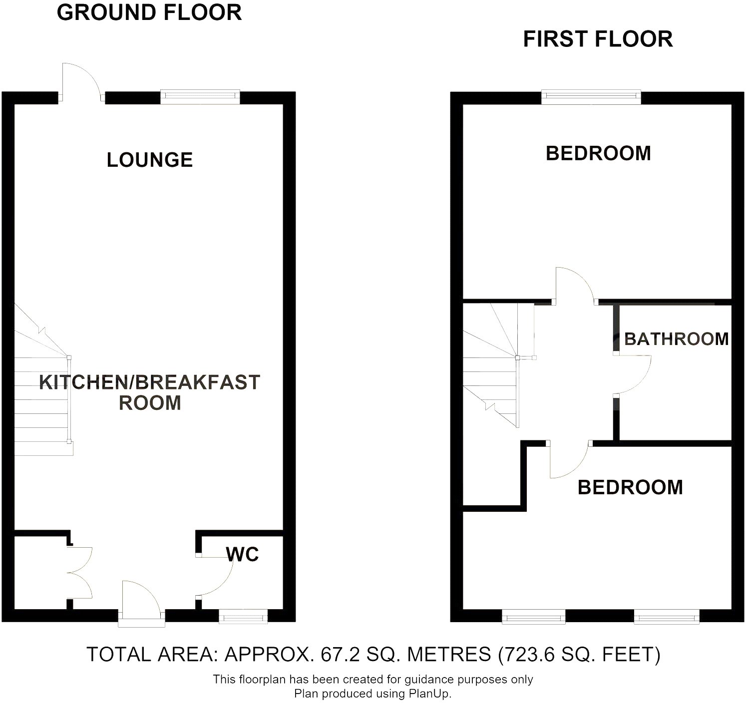 2, Dray Gardens, Bedfordshire floorplan
