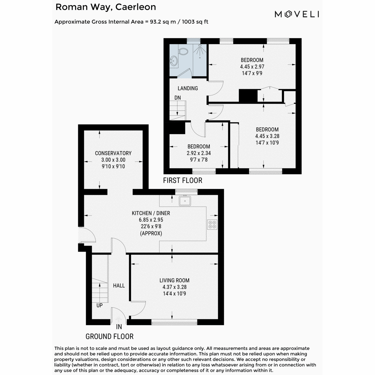 59, Roman Way, Newport floorplan