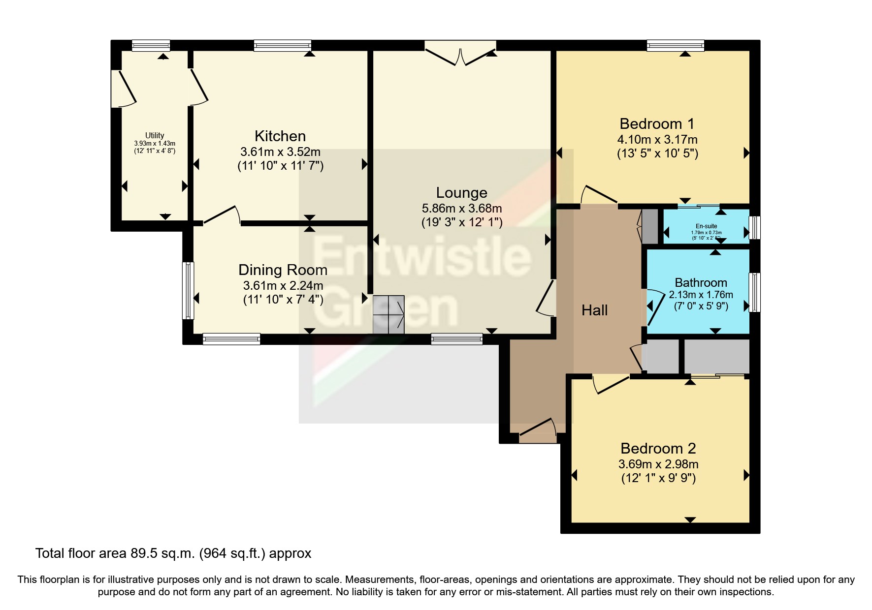 Cromwell Road, Ribbleton, Preston PR2, 2 bedroom bungalow for sale