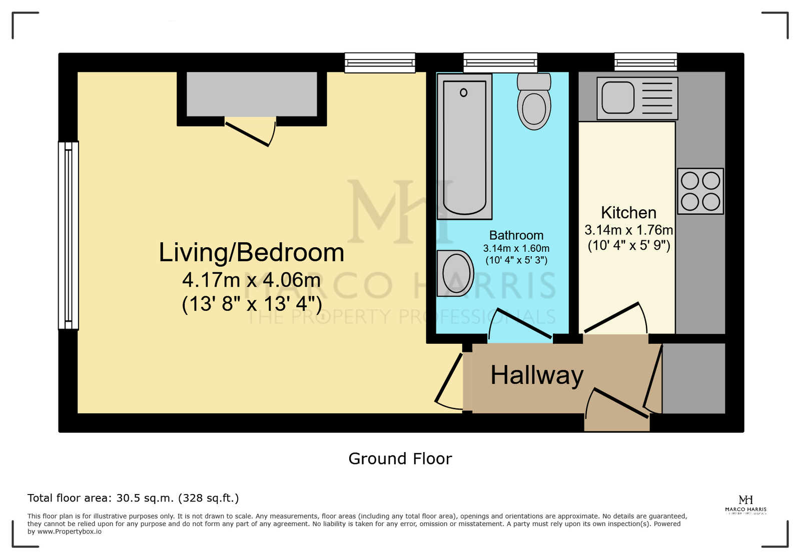 Baxter Road, Southampton floorplan