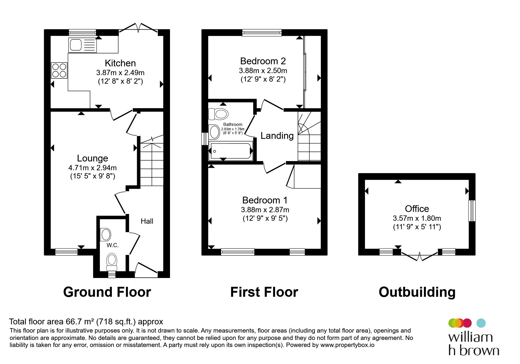 12, Mill Field Way, South Ockendon floorplan