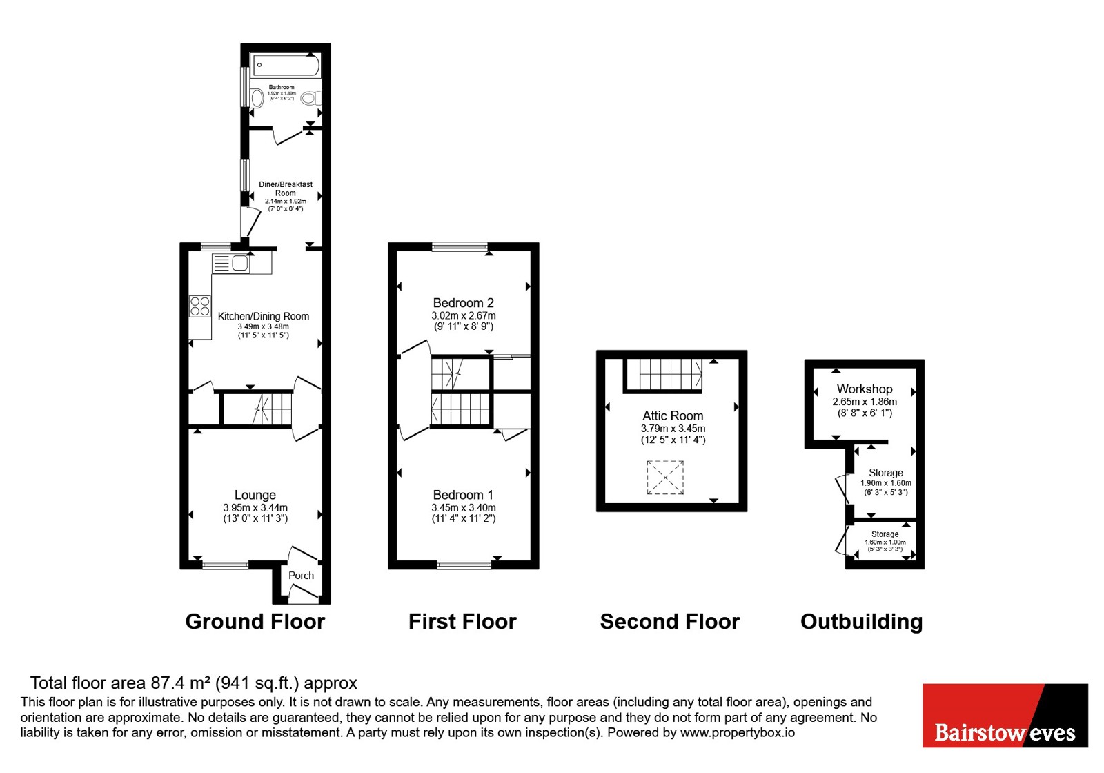51, Coxmoor Road, Nottinghamshire floorplan