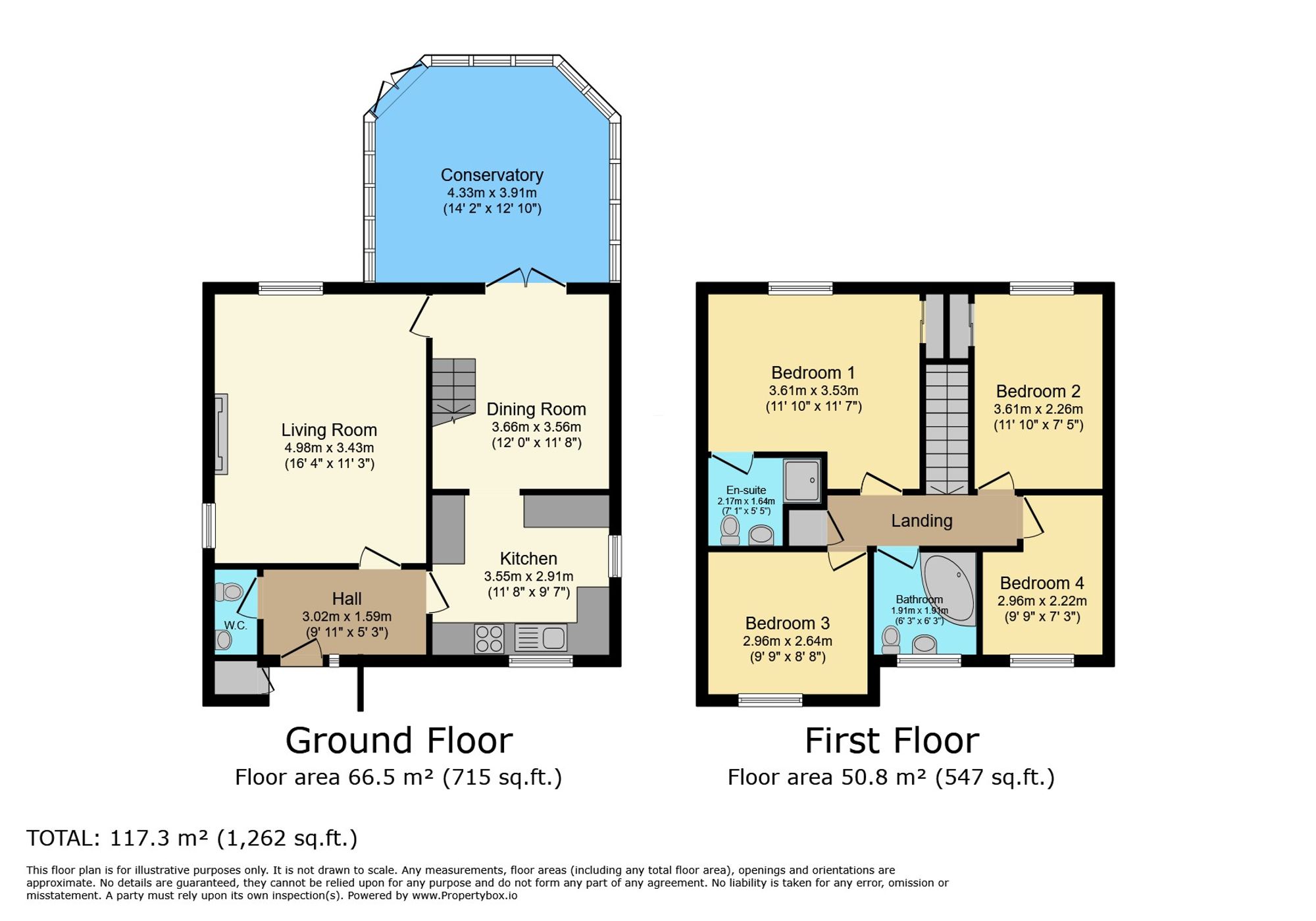 1 Audlem Close, Runcorn floorplan