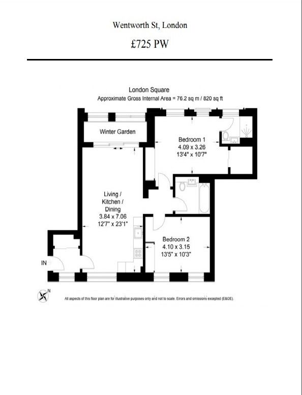 2 Bedrooms Flat to rent in London Square, Spitalfields, London E1